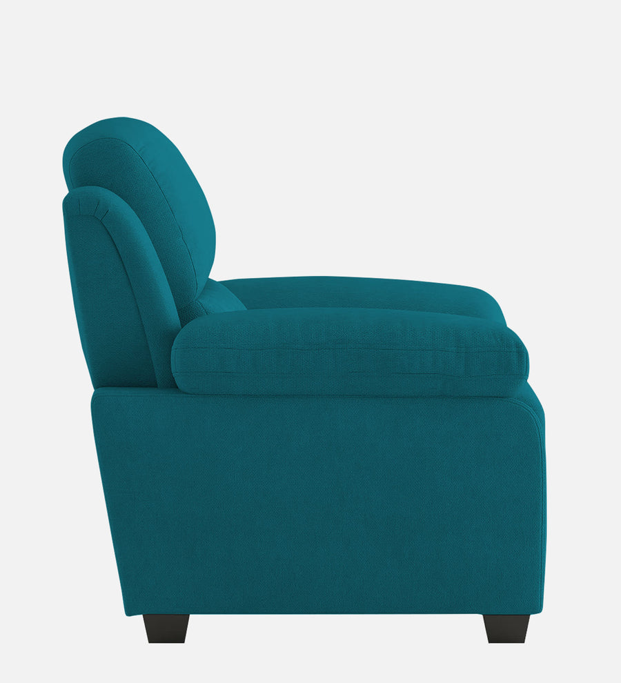 Cantaberry Velvet 1 Seater Sofa In Pine Green Colour - Febonic Living