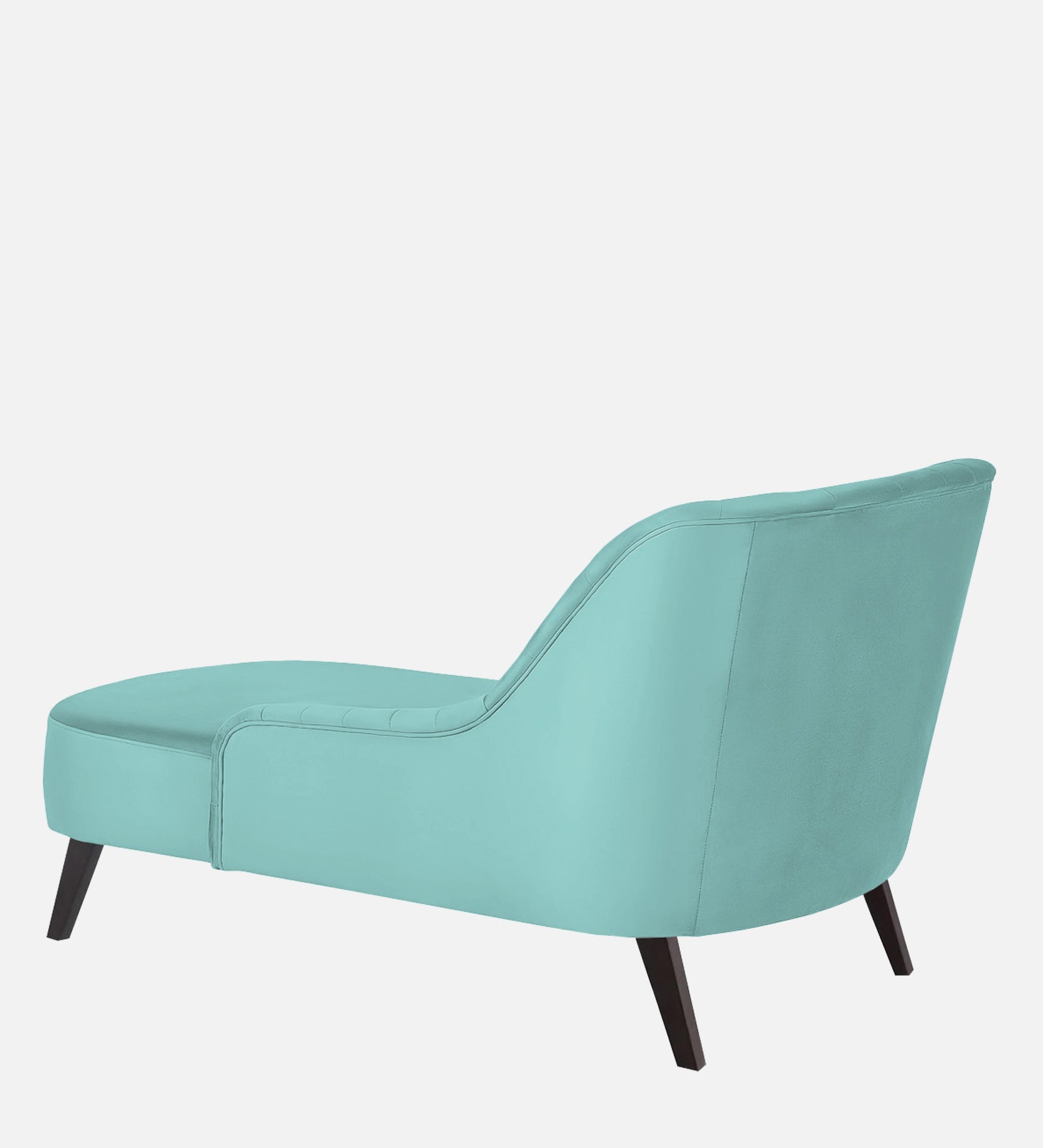 Flora Velvet LHS Chaise Lounger in Barmunda Aqua Colour