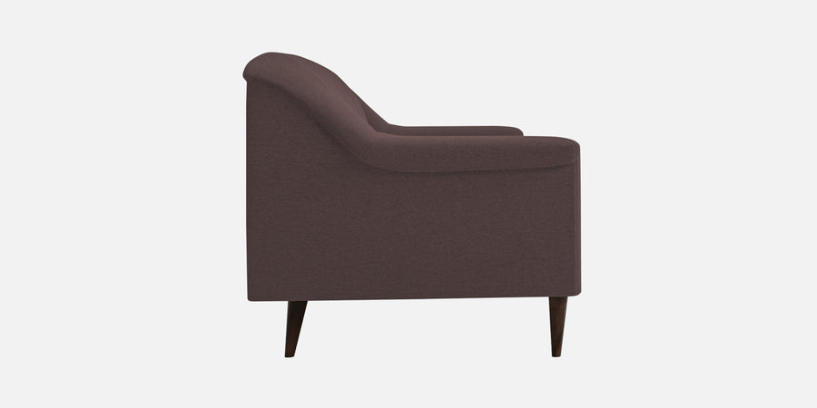 Homer Fabric 3 Seater Sofa In Night Brown Colour - Febonic Living