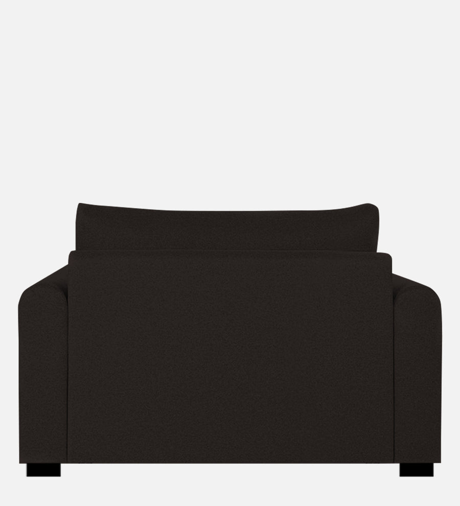 Sigma Fabric 1 Seater Sofa In Cara Brown Colour - Febonic Living