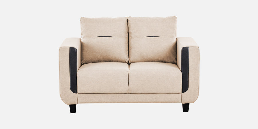 Perry Fabric 2 Seater Sofa In Woom Beige Colour - Febonic Living