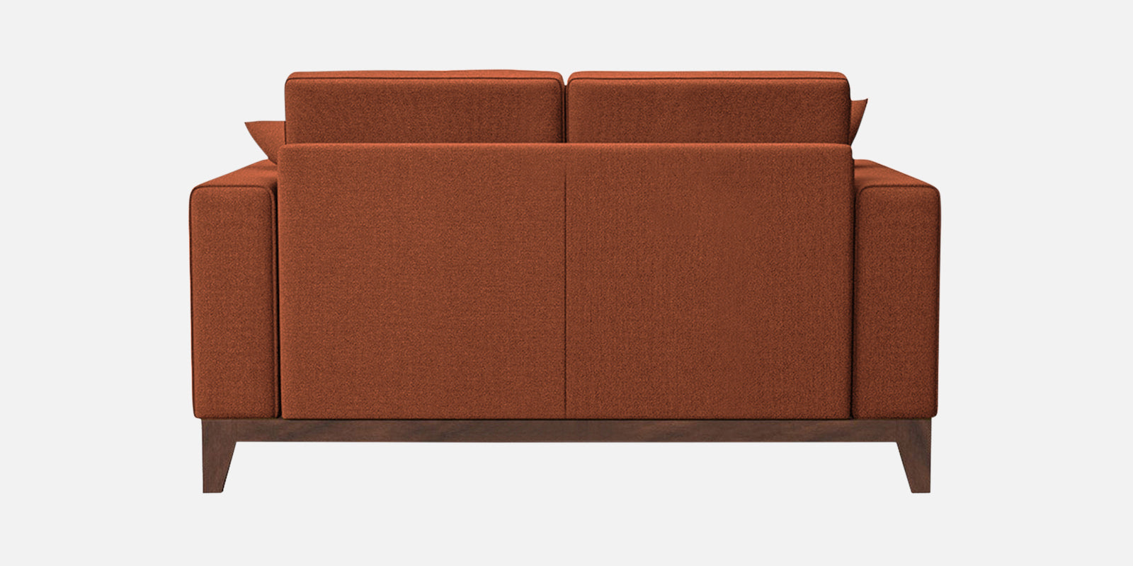 Luca Fabric 2 Seater Sofa in Royal Orange Colour