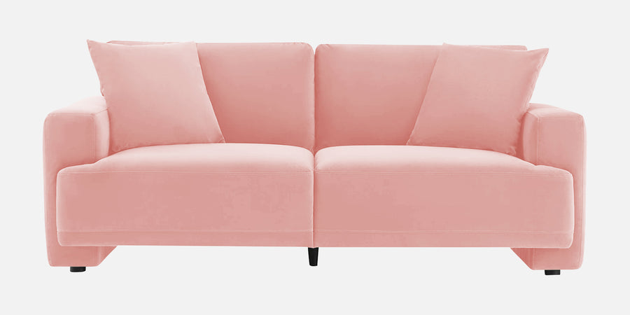 Kosta Velvet 2 Seater Sofa In Millennial Pink Colour - Febonic Living