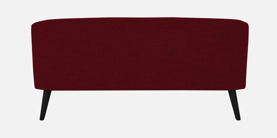 Casper Fabric 3 Seater Sofa In Ruby Red Colour - Febonic Living