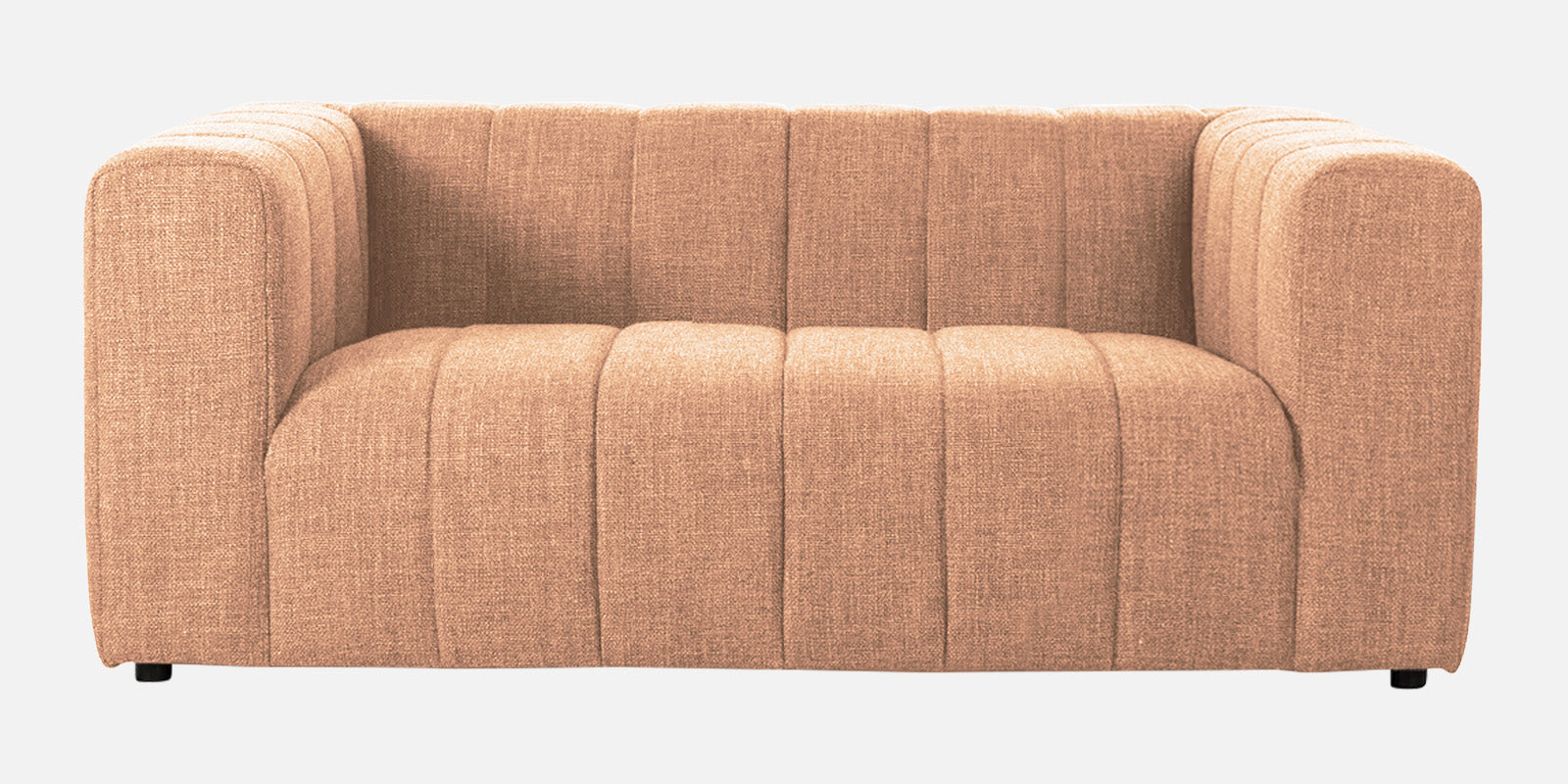 Lara Fabric 2 Seater Sofa in Cosmic Beige Colour