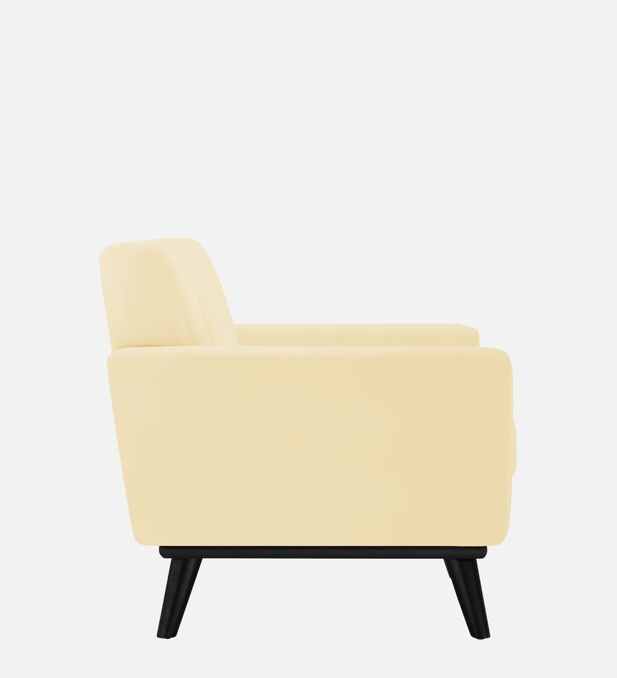 Tucker Velvet 1 Seater Sofa In Sandy Beige Colour - Febonic Living