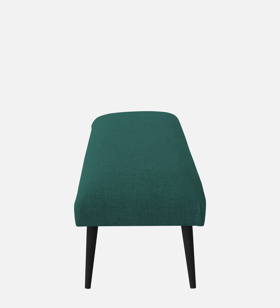 Adon Velvet Bench In Pine Green Colour - Febonic Living
