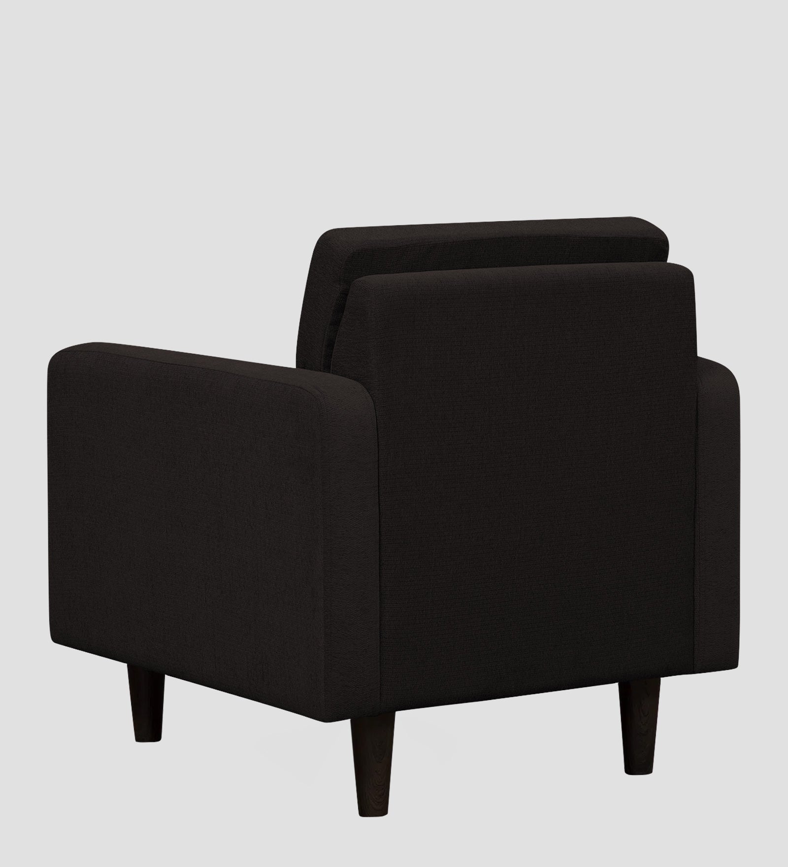 Noha Fabric 1 Seater Sofa In  Cara Brown Colour - Febonic Living