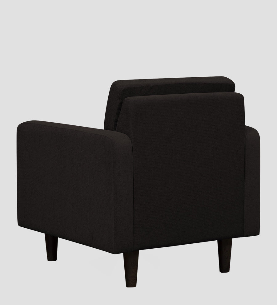 Noha Fabric 1 Seater Sofa In Cara Brown Colour - Febonic Living