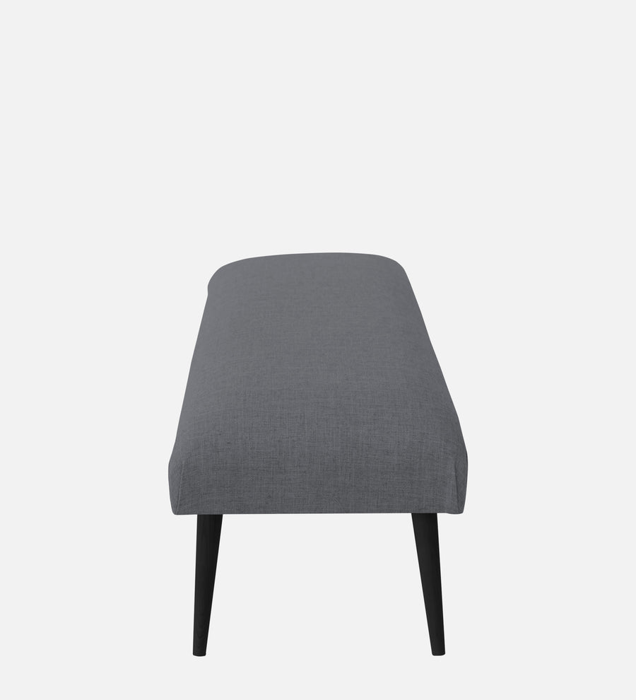 Adon Velvet Bench In Pubble Grey Colour - Febonic Living