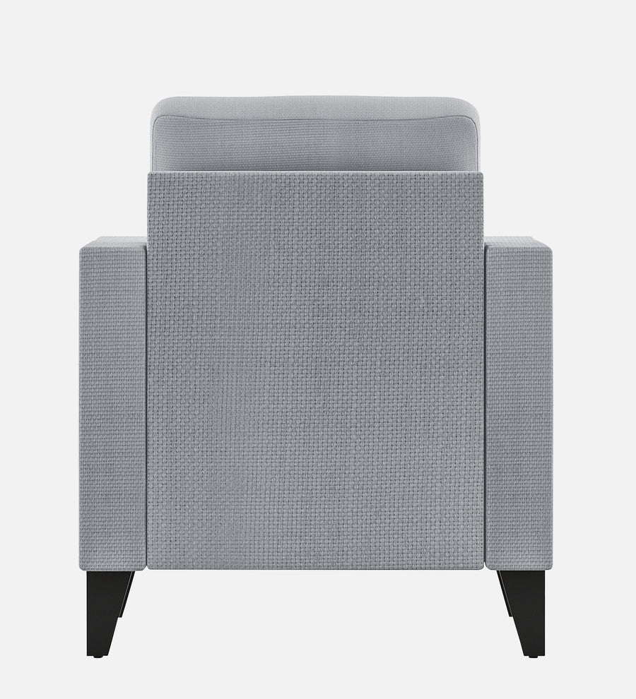 Nori Fabric 1 Seater Sofa In Coin Grey Colour - Febonic Living