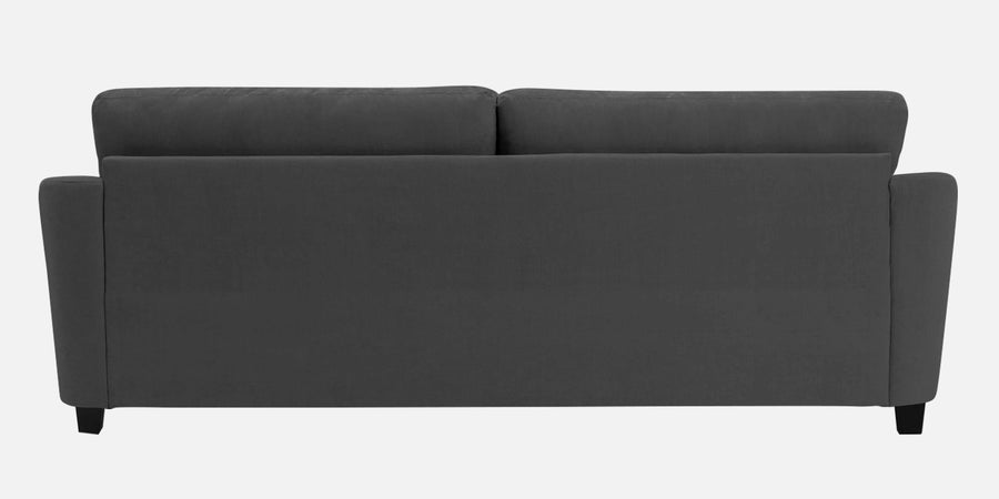 Mulan Fabric 3 Seater Sofa In Stone Grey Colour - Febonic Living