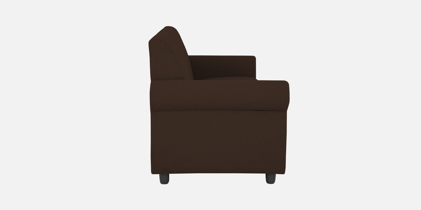 Ribby Fabric 3 Seater Sofa in Cidar Brown Colour