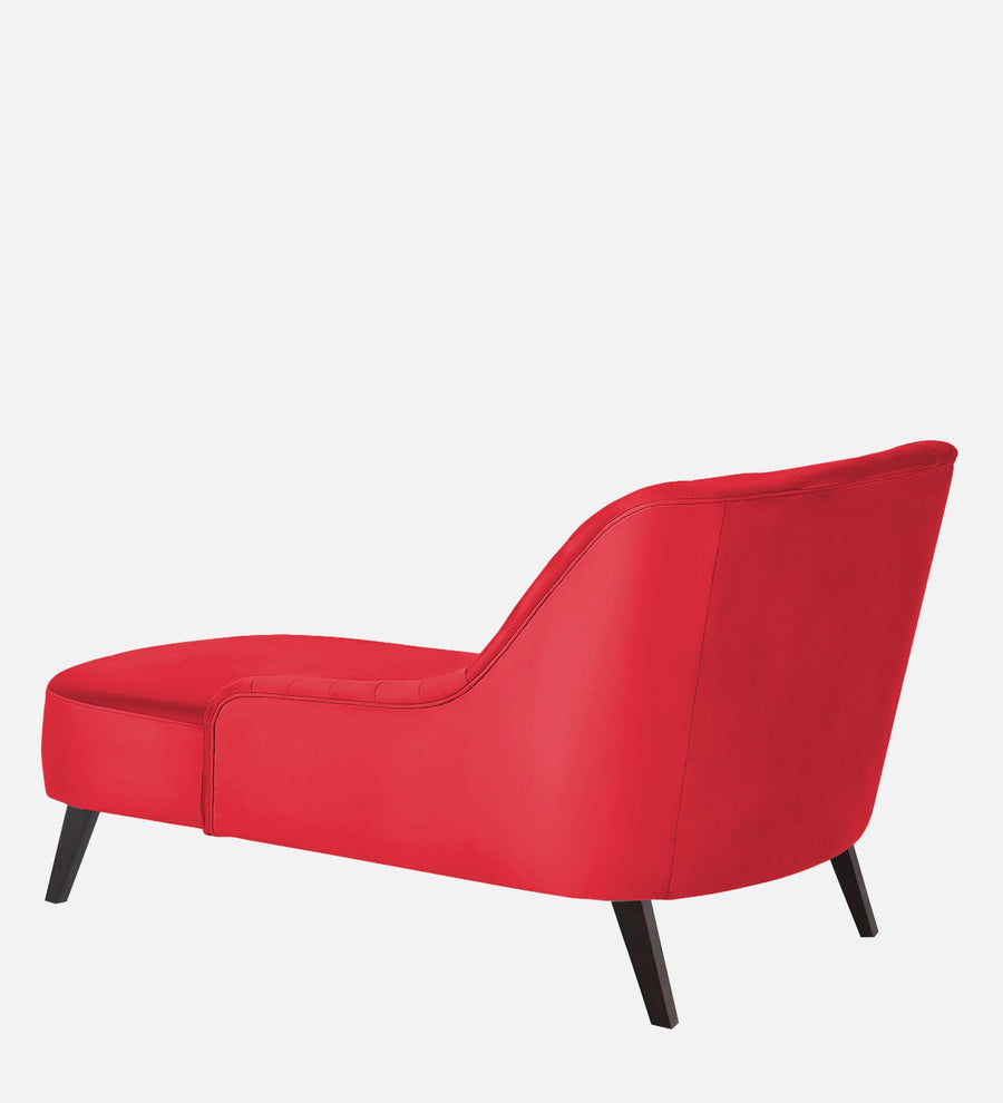 Flora Velvet Lhs Chaise Lounger In Ox Blood Maroon Colour - Febonic Living