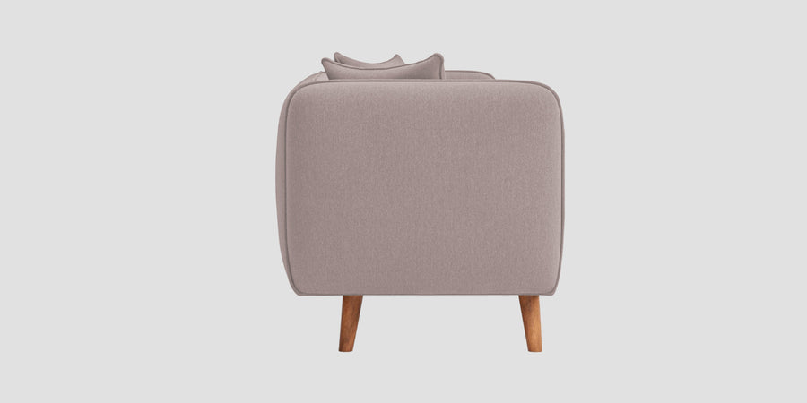 Reva Fabric 2 Seater Sofa In Almond Beige Colour - Febonic Living