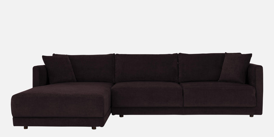 Northern Fabric Rhs Sectional Sofa 3 Lounger In Cara Brown Colour - Febonic Living
