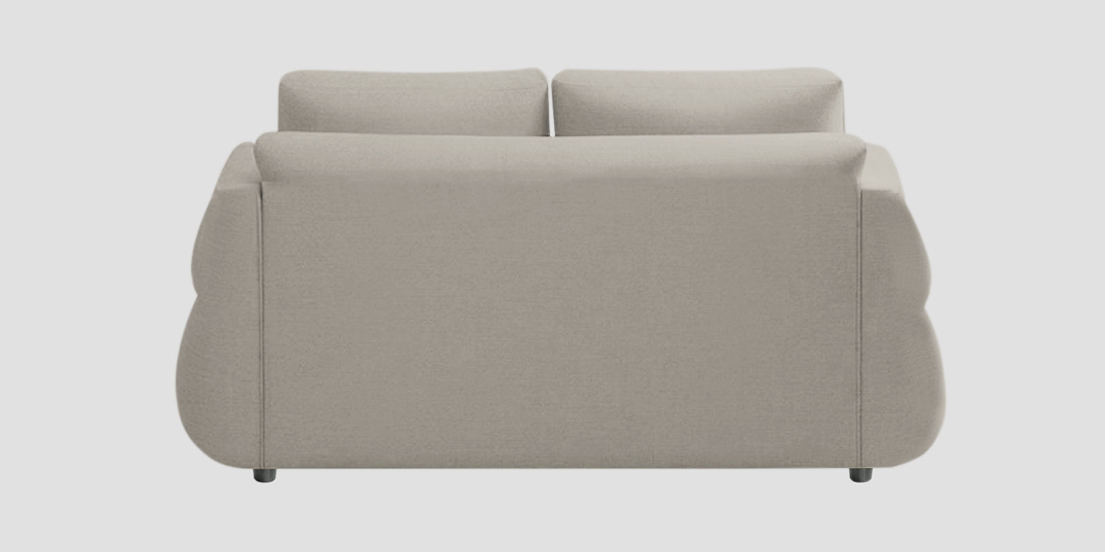 Jack Fabric 2 Seater Sofa In Ash Grey Colour