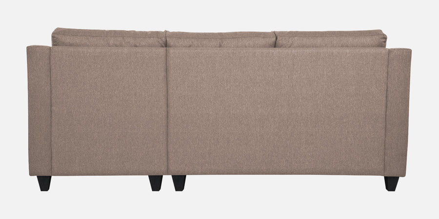Welly Fabric Lhs Sectional Sofa 2 Lounger In Kadhi Beige Colour - Febonic Living