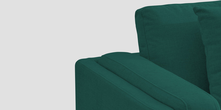 Borry Fabric 3 Seater Sofa In Sage Green Colour - Febonic Living