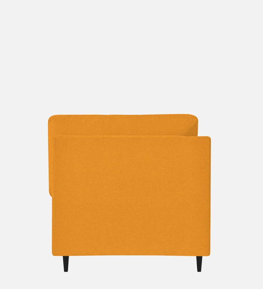 Jonze Velvet Rhs Chaise Lounger In Saffron Yellow Colour - Febonic Living