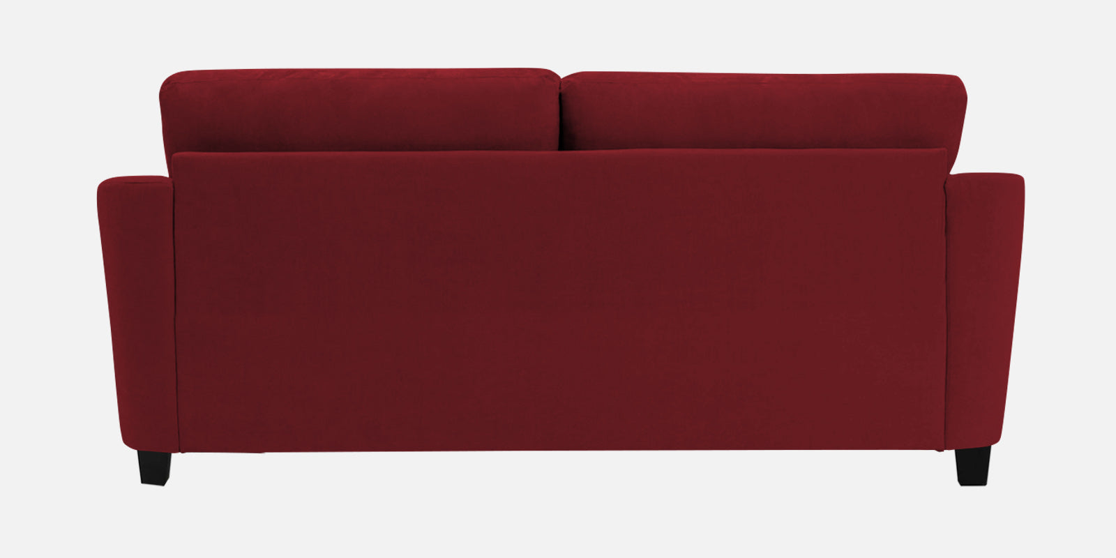 Mulan Fabric 2 Seater Sofa in Chilli Red Colour