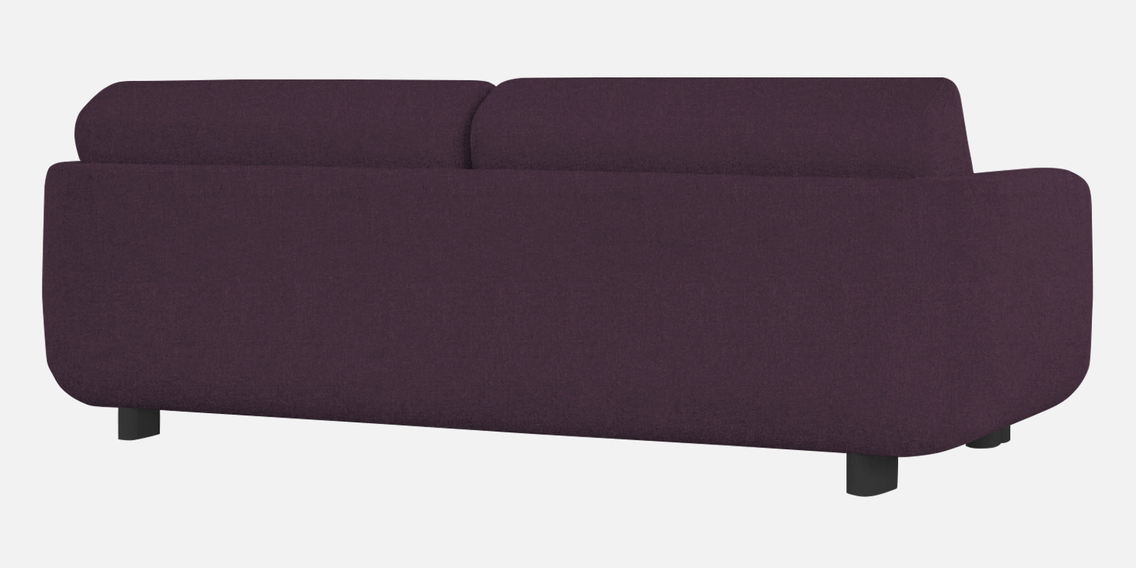 Amara Fabric 3 Seater Sofa In Greek Purple Colour