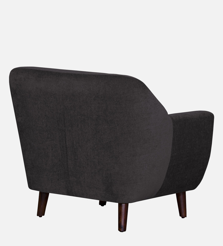 German Fabric 1 Seater Sofa In Maba Grey Colour - Febonic Living