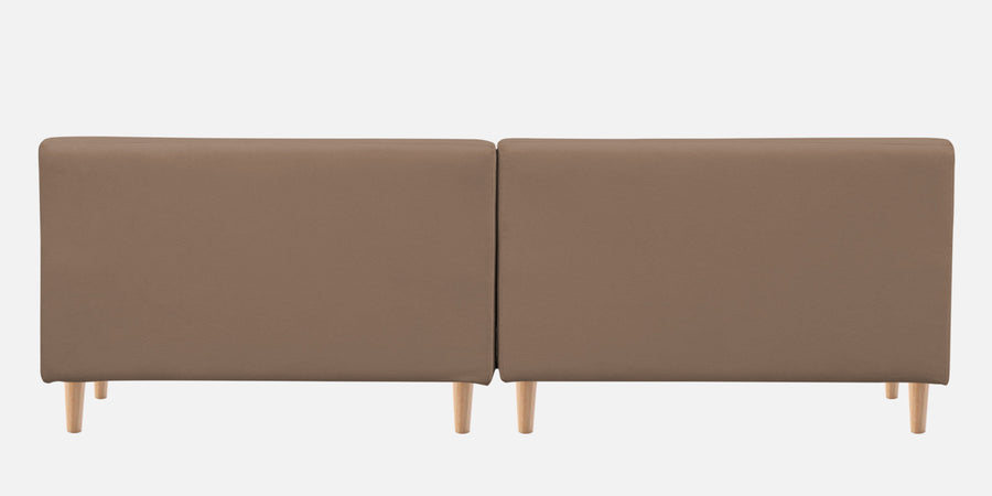 Woody Fabric Rhs Sectional Sofa 3 Lounger In Wheat Beige Colour - Febonic Living