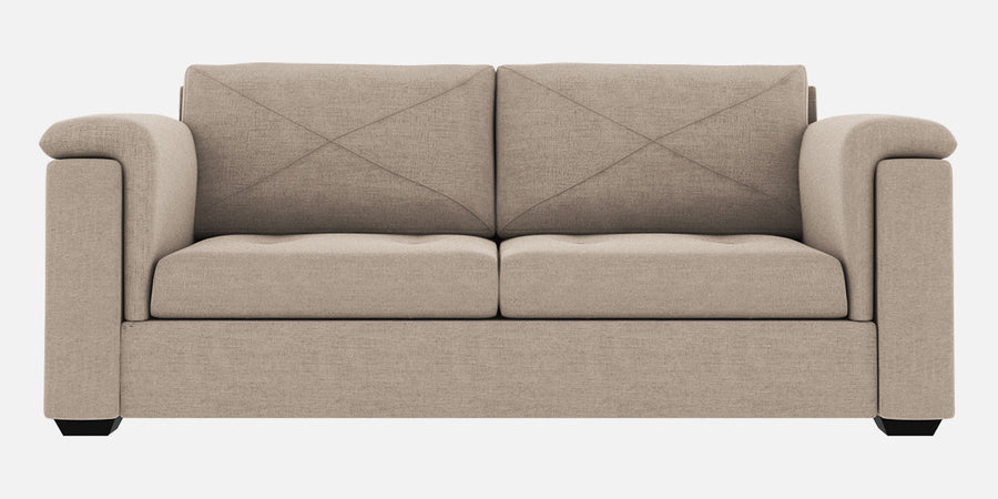 Andres Fabric 3 Seater Sofa In Khaki Beige Colour - Febonic Living