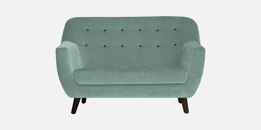 German Fabric 2 Seater Sofa In Suka Blue Colour - Febonic Living