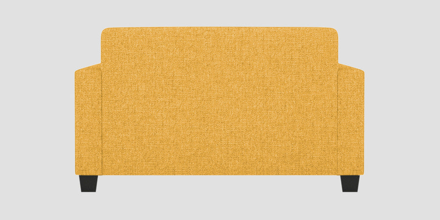 Nebula Fabric 2 Seater Sofa In Bold Yellow Colour - Febonic Living