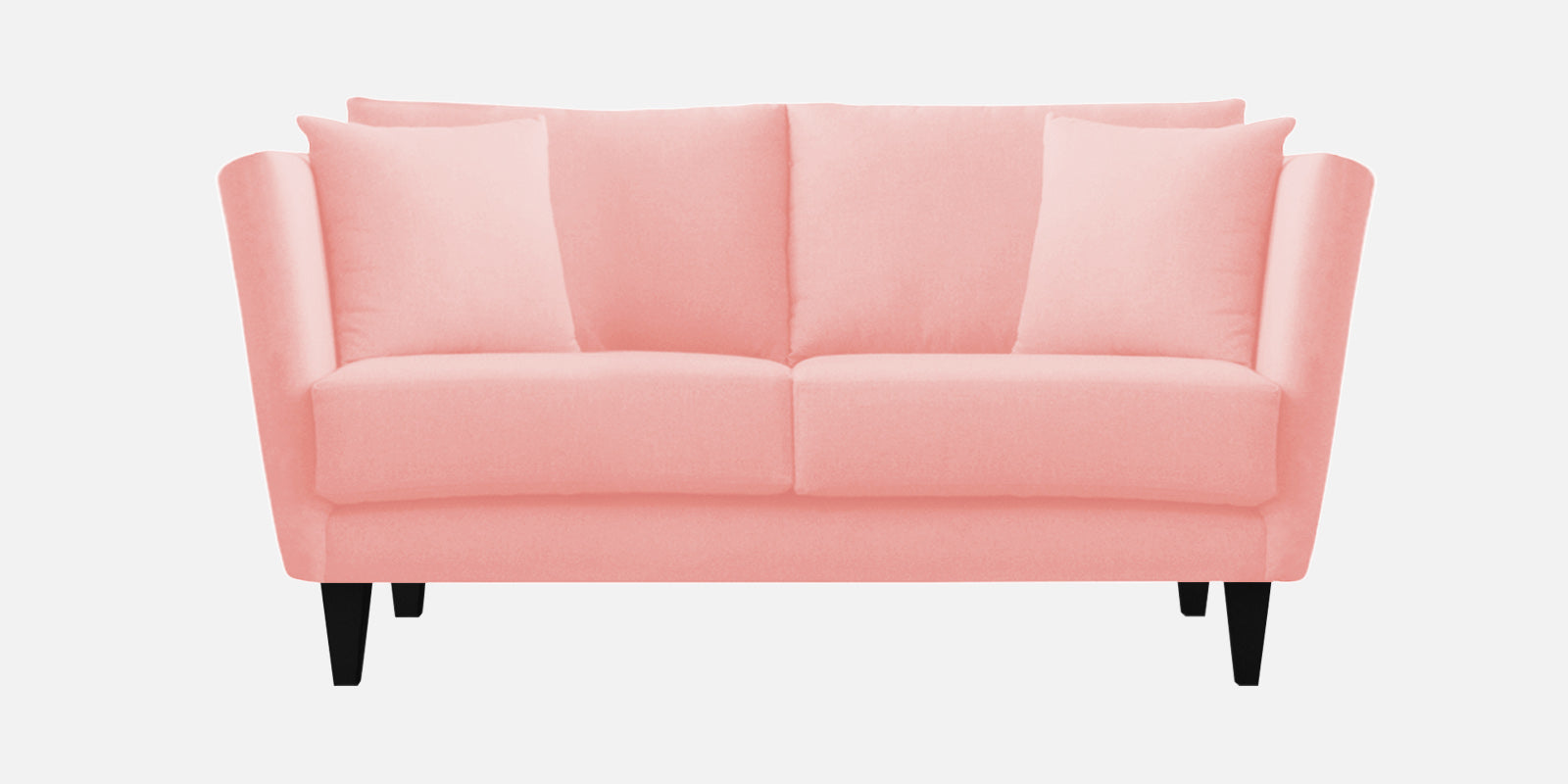 Norway Velvet 2 Seater Sofa In Millennial Pink Colour