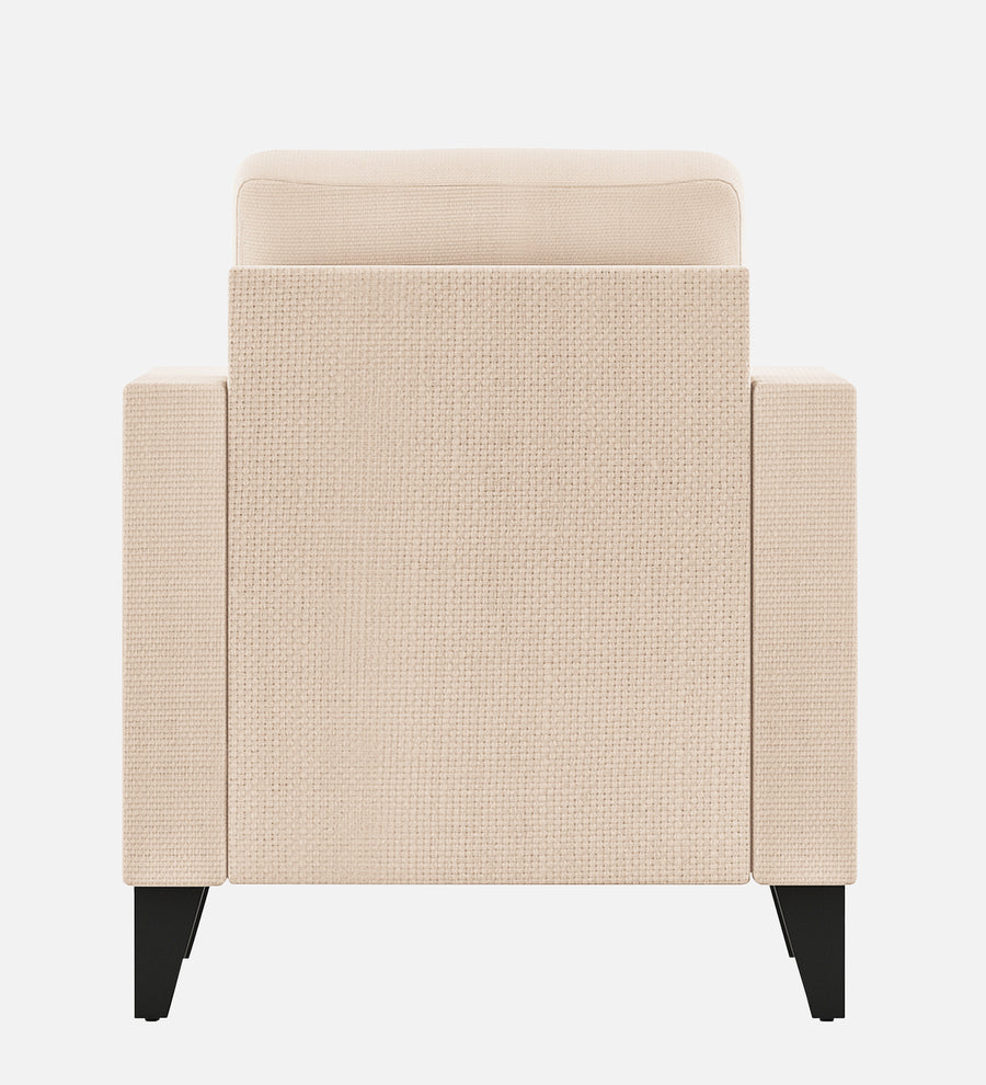 Nori Fabric 1 Seater Sofa In Woom Beige Colour - Febonic Living