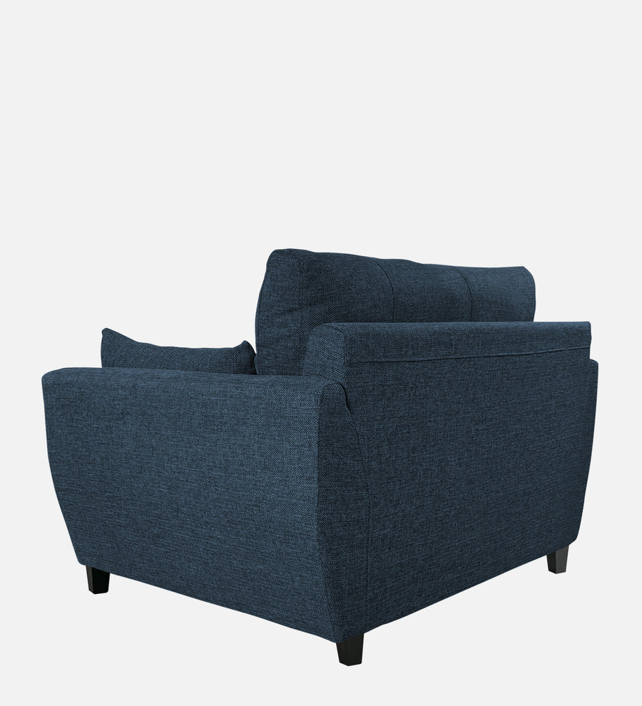 Mario Fabric 1 Seater Sofa In Light Blue Colour - Febonic Living