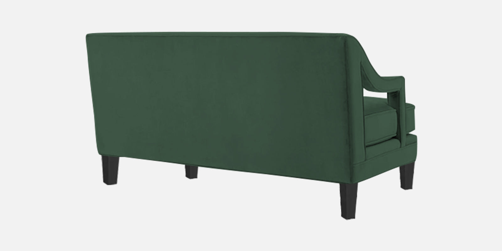 Daffy Velvet 2 Seater Sofa In Amazon Green Colour