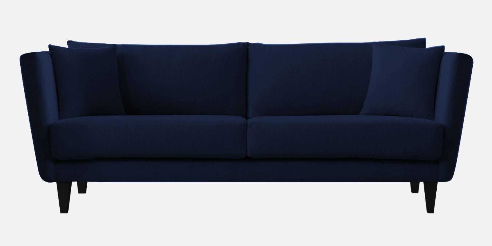 Norway Velvet 3 Seater Sofa In Indigo Blue Colour - Febonic Living