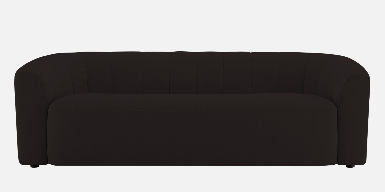 Mara Fabric 3 Seater Sofa In Cara Brown Colour - Febonic Living
