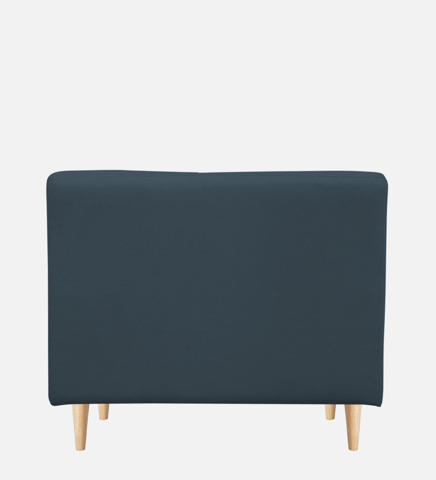 Woody Fabric 1 Seater Sofa In Cobalt Blue Colour - Febonic Living