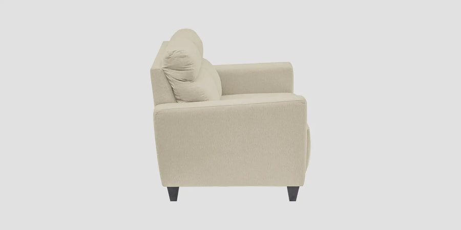 Burban Fabric 2 Seater Sofa In Maple Cream Colour - Febonic Living