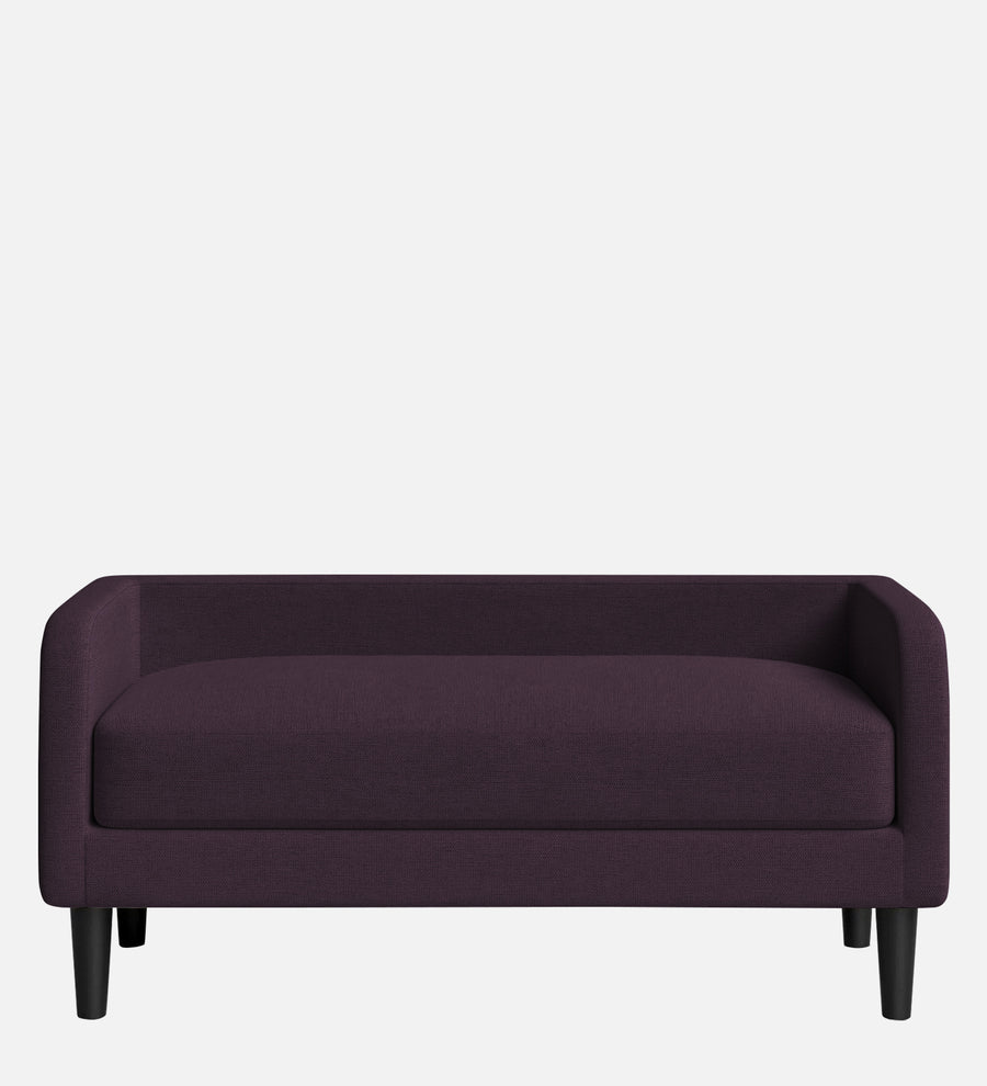 Maya Fabric Bench In Greek Purple Colour - Febonic Living