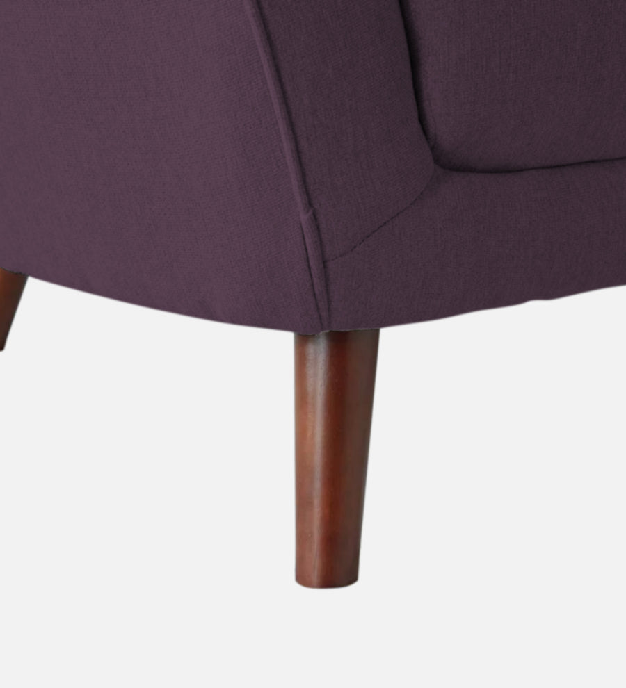 Benjamin Fabric 1 Seater Sofa In Greek Purple Colour - Febonic Living