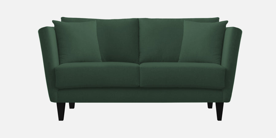 Norway Velvet 2 Seater Sofa In Amazon Green Colour - Febonic Living