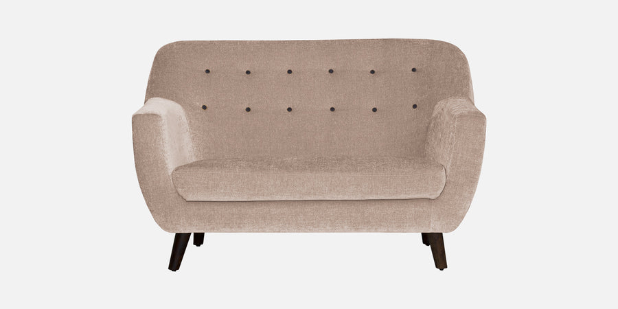 German Fabric 2 Seater Sofa In Kadhi Beige Colour - Febonic Living