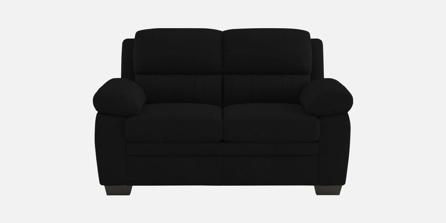 Cantaberry Velvet 2 Seater Sofa In Adam Black Colour - Febonic Living