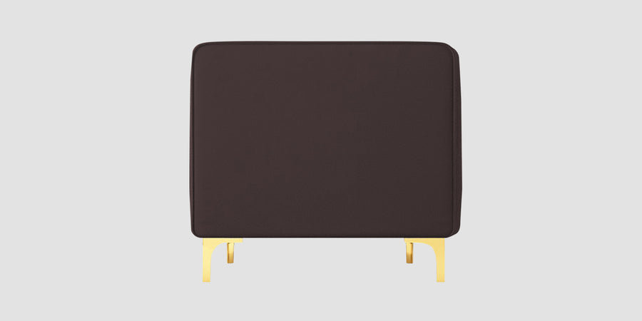 Saban Velvet 2 Seater Sofa In Mocha Brown Colour - Febonic Living