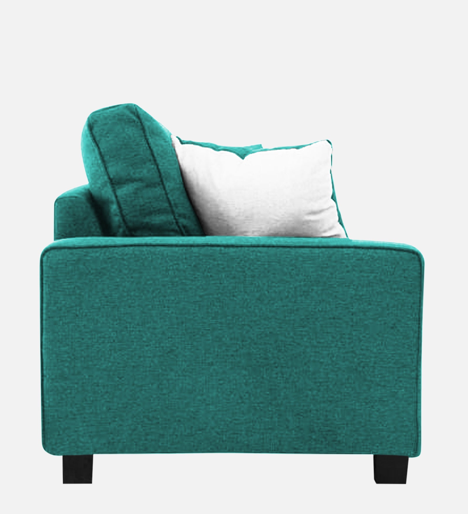 Ladybug Fabric 1 Seater Sofa In  Sea Green Colour - Febonic Living