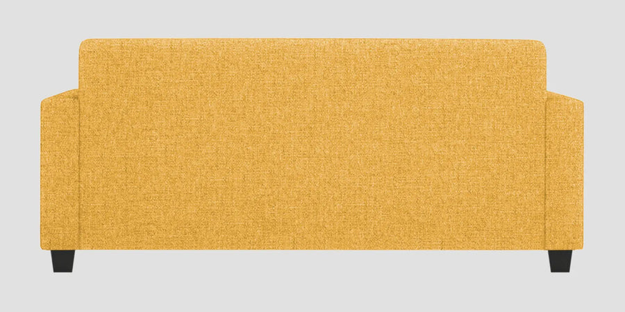 Lipu Fabric 3 Seater Sofa In Bold Yellow Colour - Febonic Living