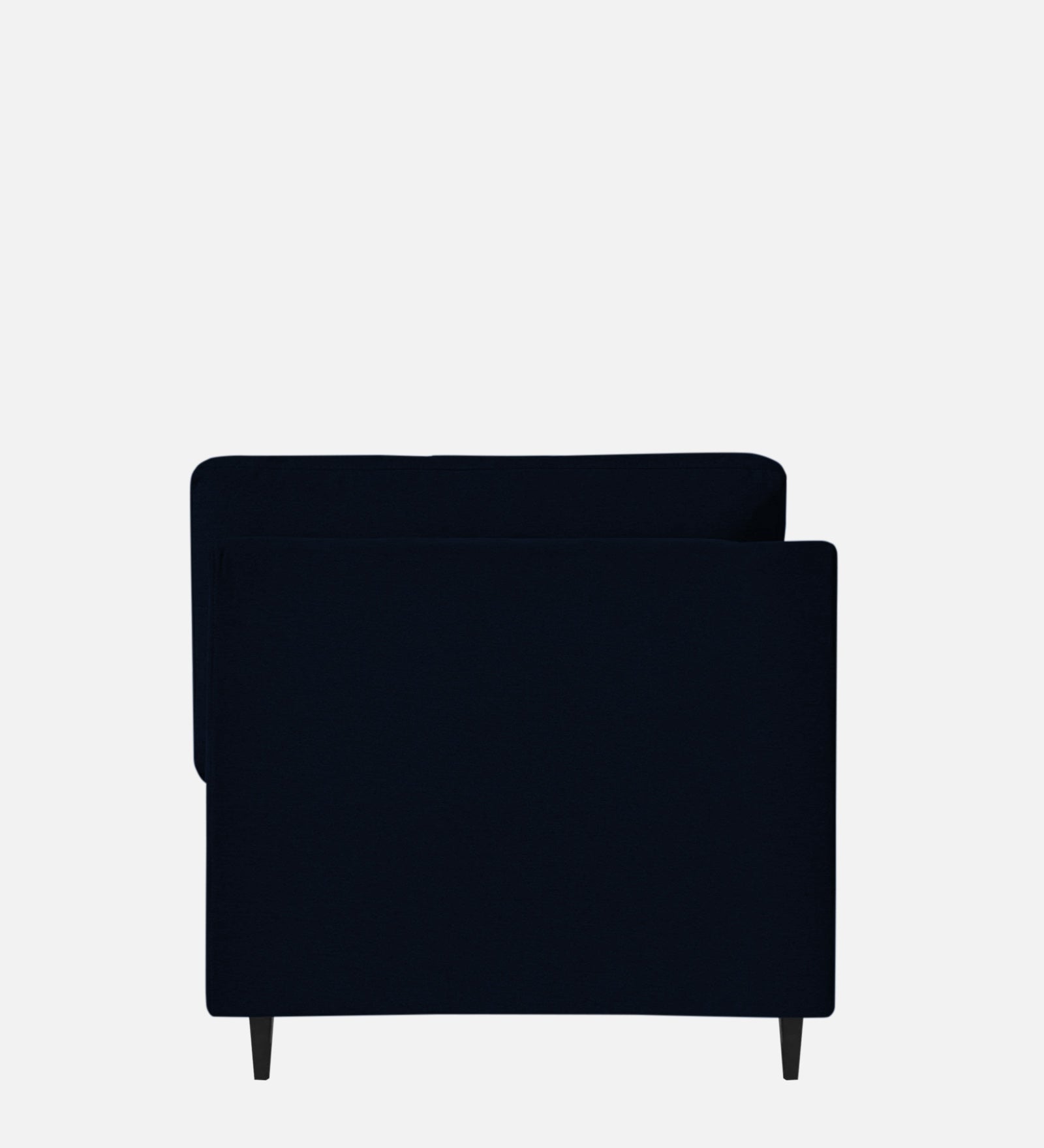 Jonze Velvet RHS Chaise Lounger in Dark Blue Colour