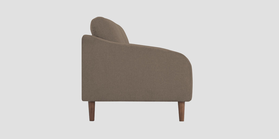 Elara Fabric 2 Seater Sofa In Hazel Beige Colour - Febonic Living