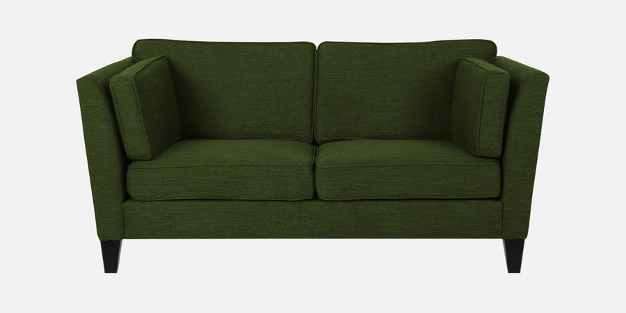 Nigar Fabric 2 Seater Sofa In Olive Green Colour - Febonic Living